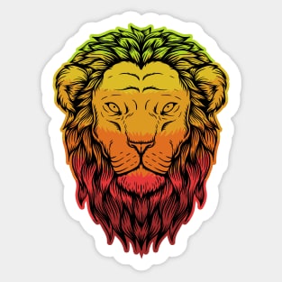 Lion Design Sticker